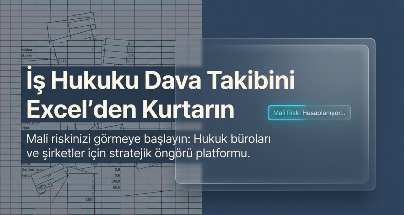 LaborLawCases — iş hukuku dava takibini Excel'den kurtarın